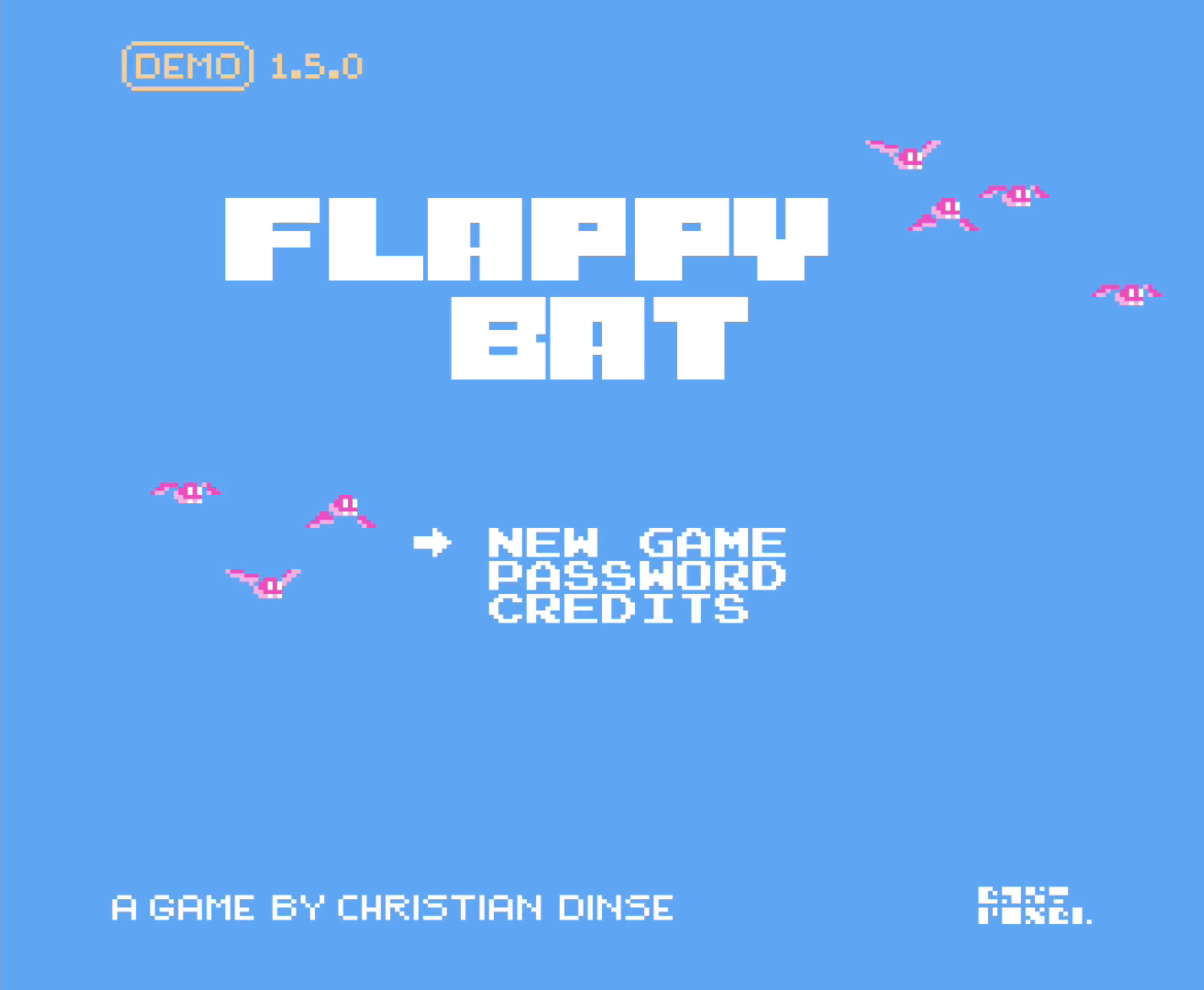 Flappy Bat (EASTPIXEL), NES/Famicom