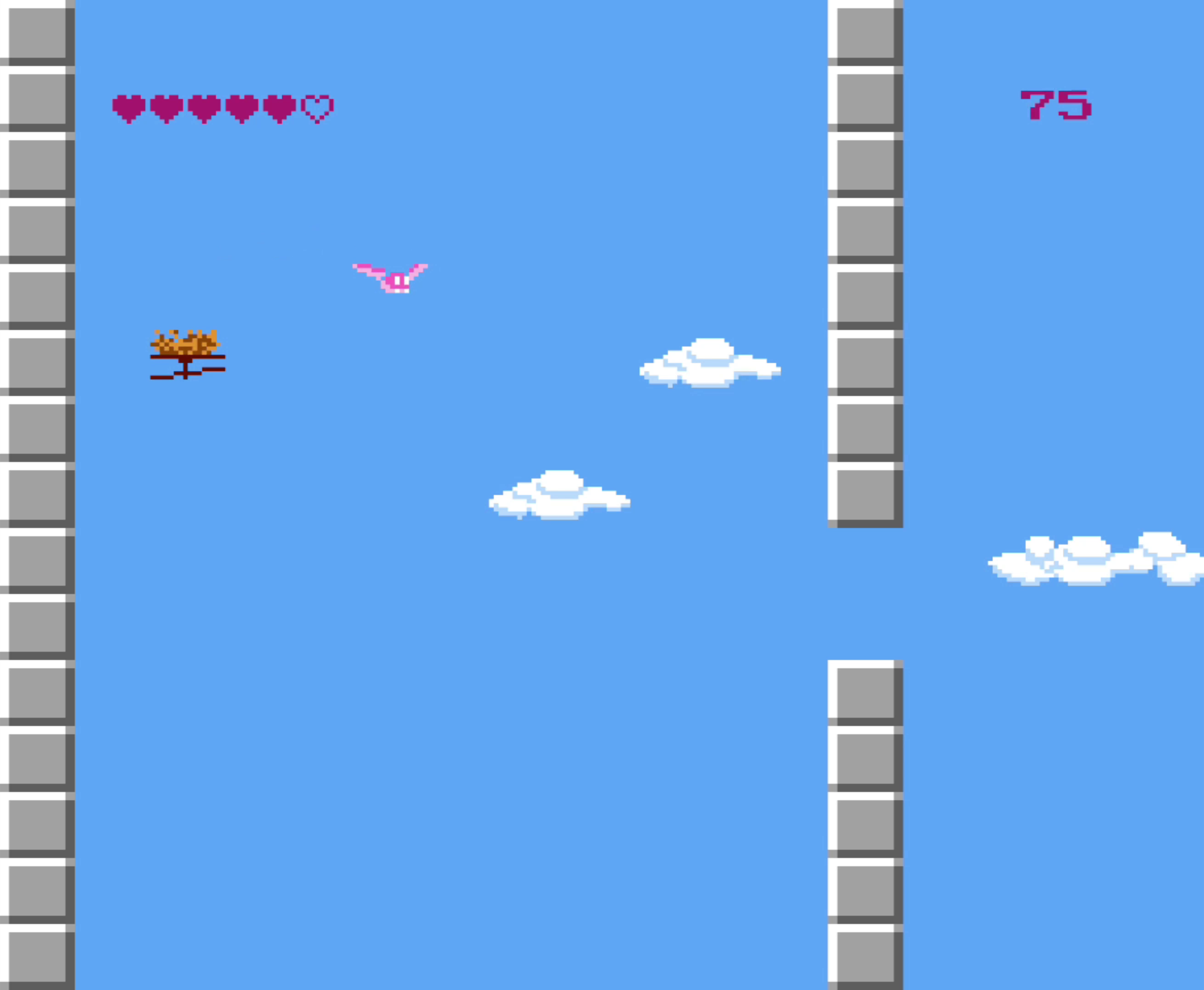 Flappy Bat (EASTPIXEL), NES/Famicom