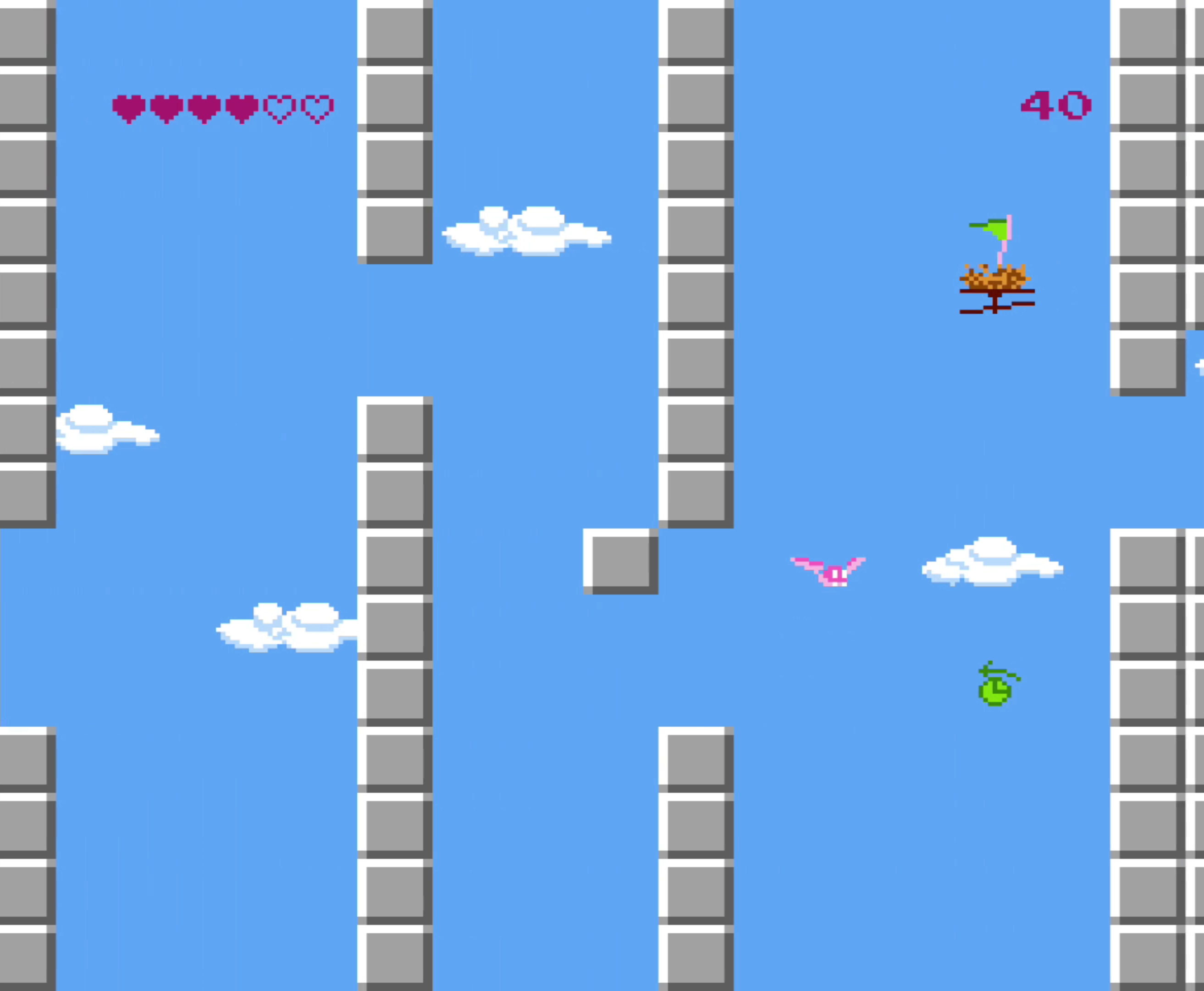 Flappy Bat (EASTPIXEL), NES/Famicom