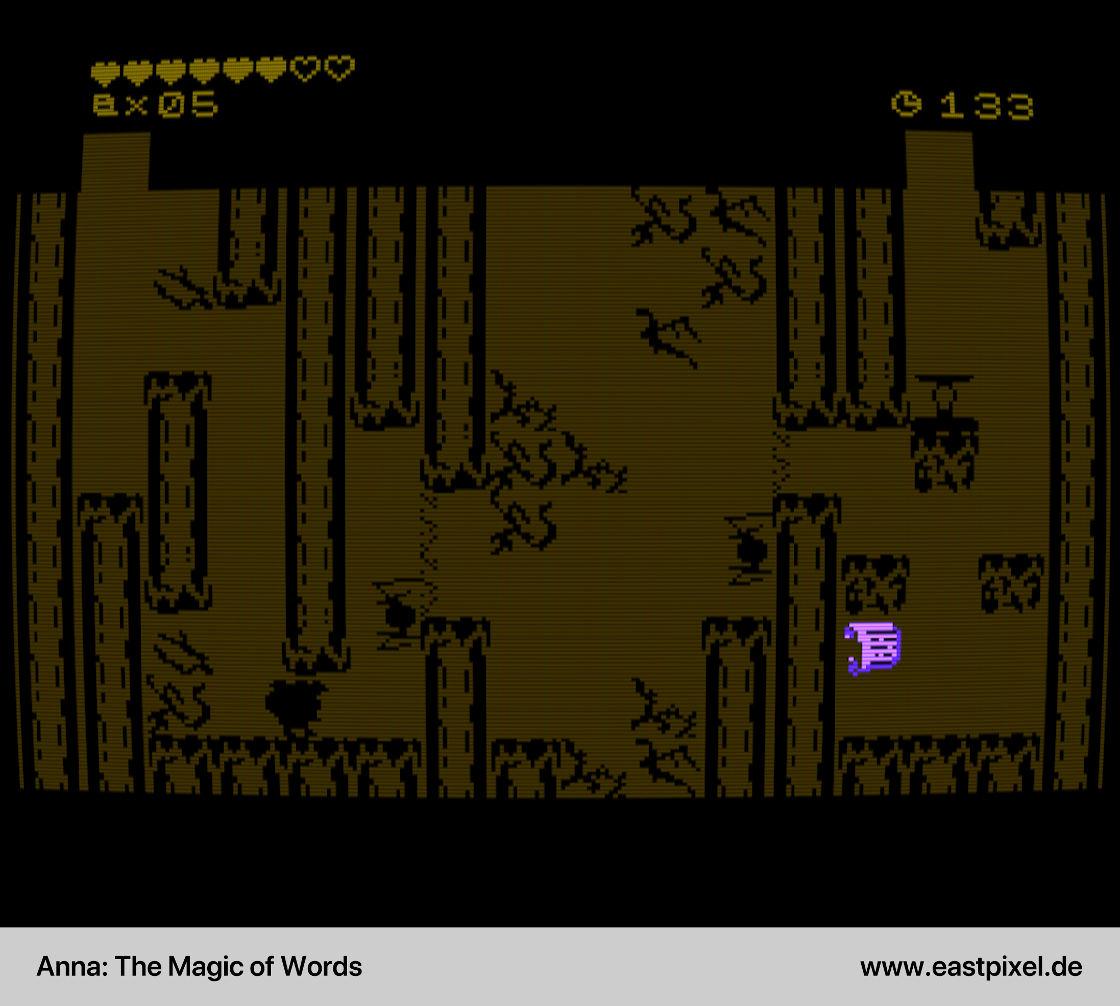 Anna: The Magic of Words (EASTPIXEL), NES/Famicom, Demo Screenshot