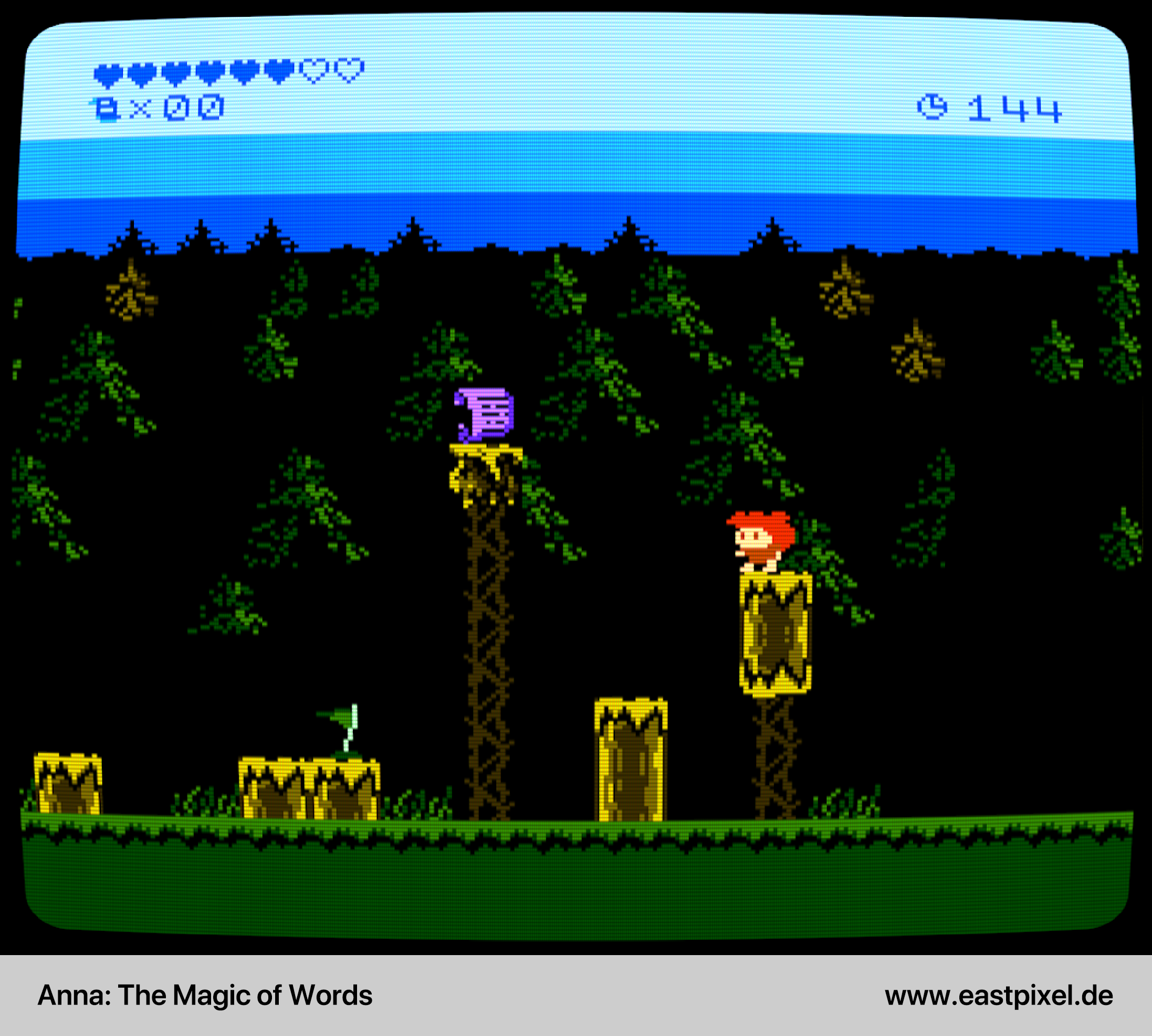 Anna: The Magic of Words (EASTPIXEL), NES/Famicom, Demo Screenshot