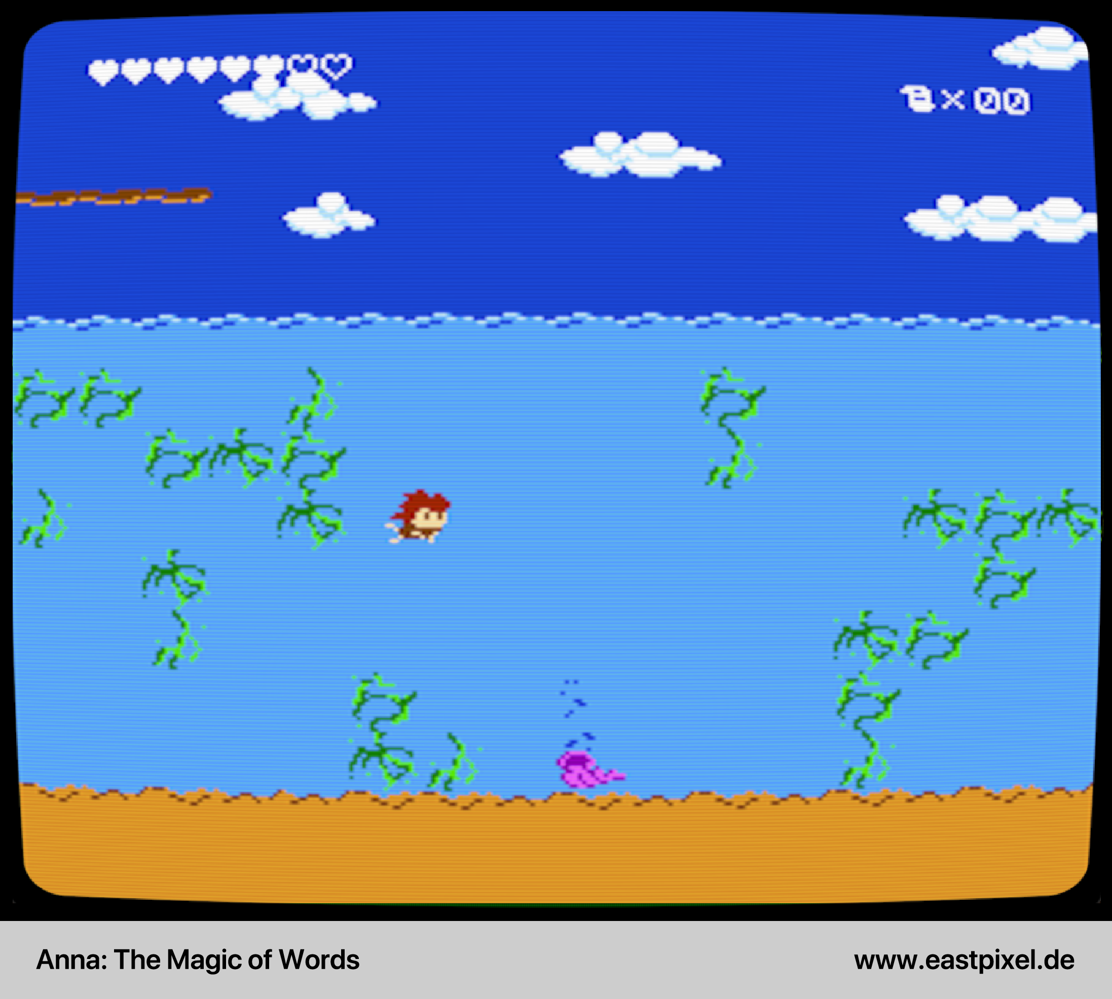 Anna: The Magic of Words (EASTPIXEL), NES/Famicom, Demo Screenshot