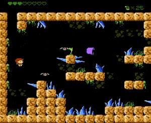 Gameplay object from the game Anna: The Magic of Words for NES/Famicom by EASTPIXEL